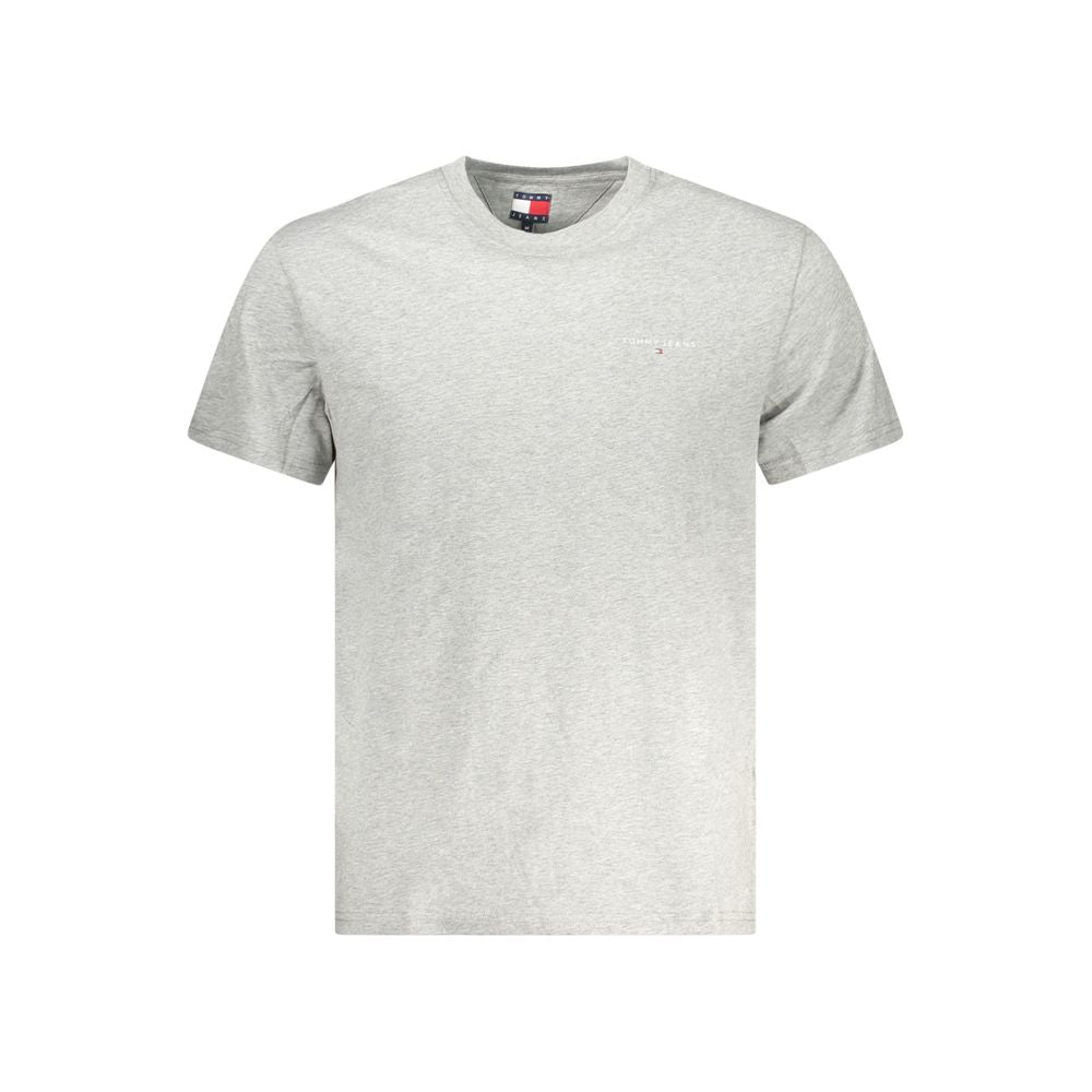 Tommy Hilfiger Gray Cotton T-Shirt
