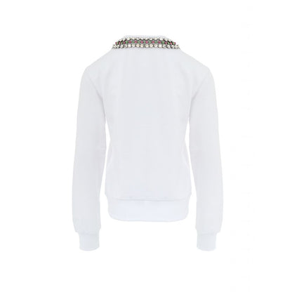 Gucci White Cotton Sweatshirt