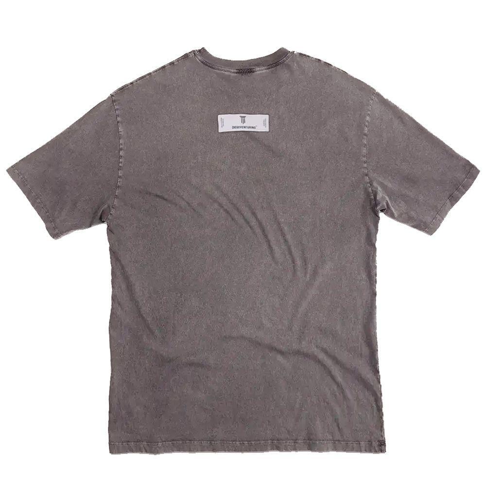 Diego Venturino Gray Cotton T-Shirt