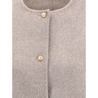 Loulou De Saison Gray Wool Coat