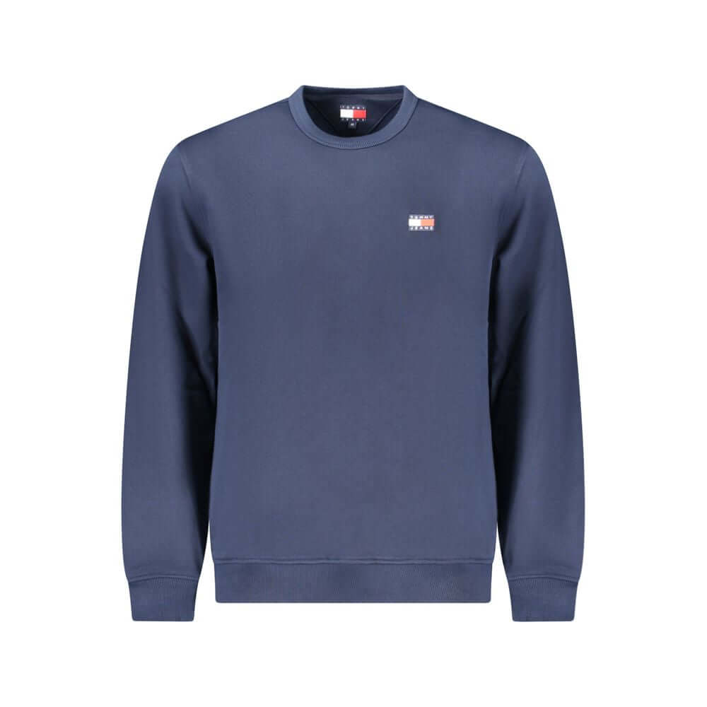 Tommy Hilfiger Blue Cotton Men Sweater TO-39315-S