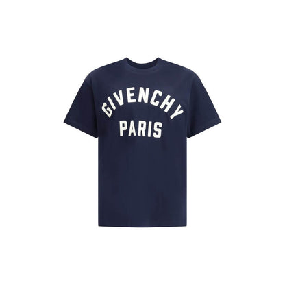 Givenchy Blue Cotton T-Shirt