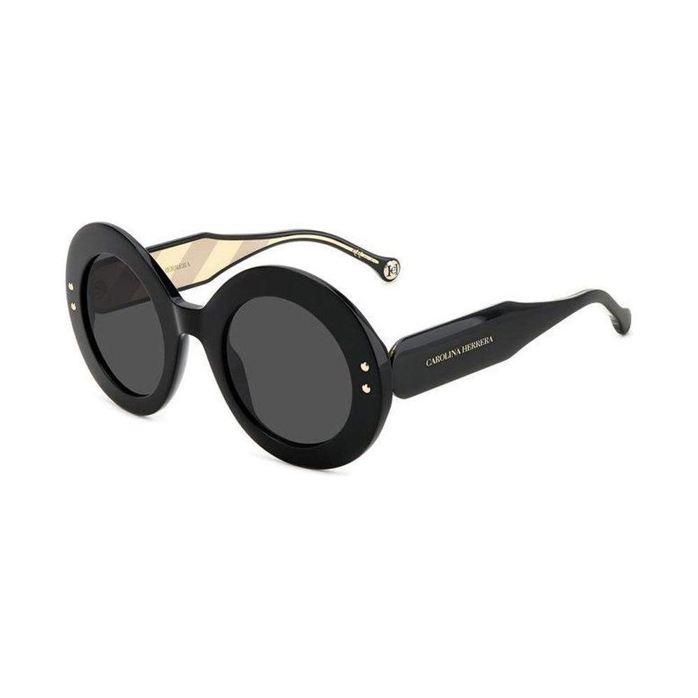 Carolina Herrera Black Acetate Sunglasses CHHER0081S807AC