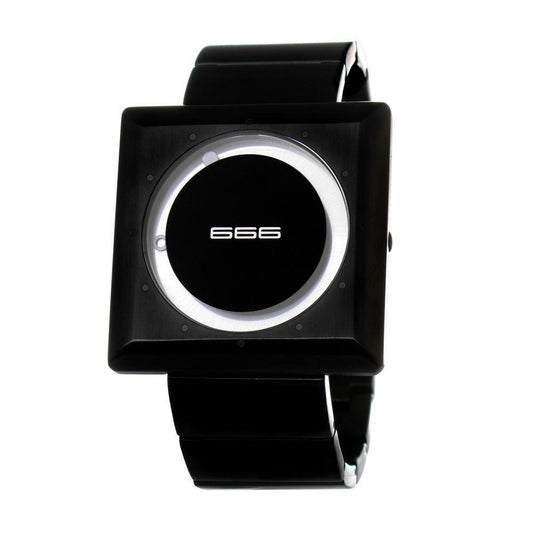 666BARCELONA Black Stainless Steel Watch