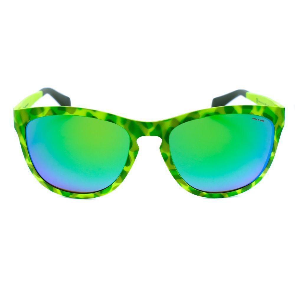Italia Independent Green Acetate Sunglasses