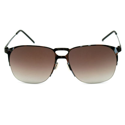 Italia Independent Brown Metal Sunglasses