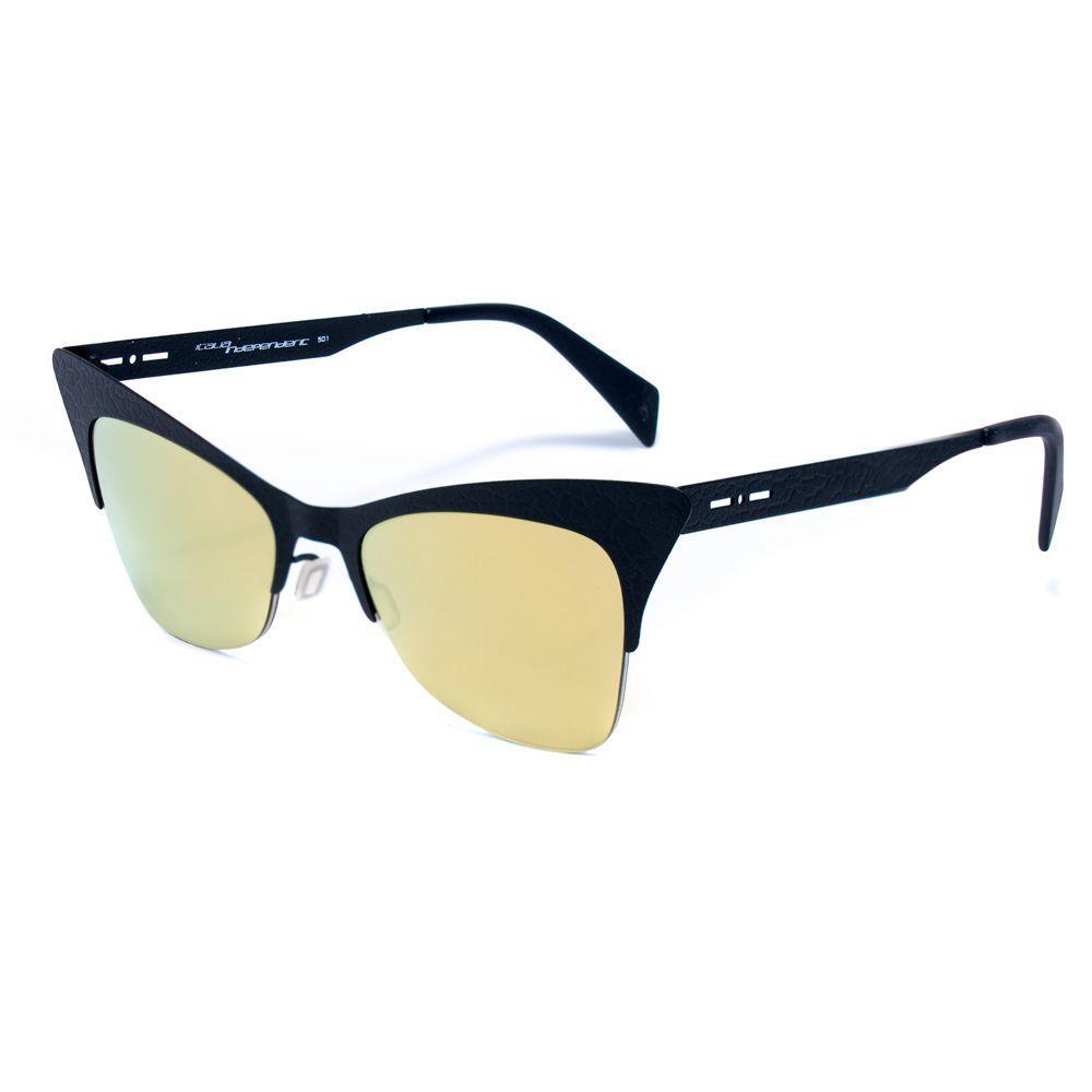 Italia Independent Black Metal Sunglasses II0504CRK009AC