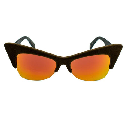 Italia Independent Brown Acetate Sunglasses
