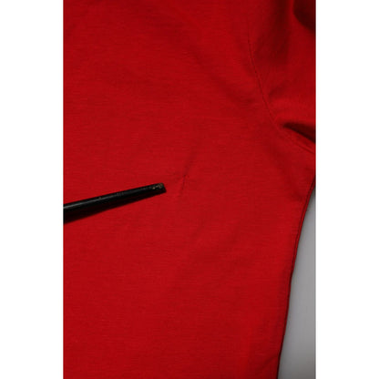 Dolce & Gabbana Red Cotton Short Sleeves Crew Neck Top T-shirt