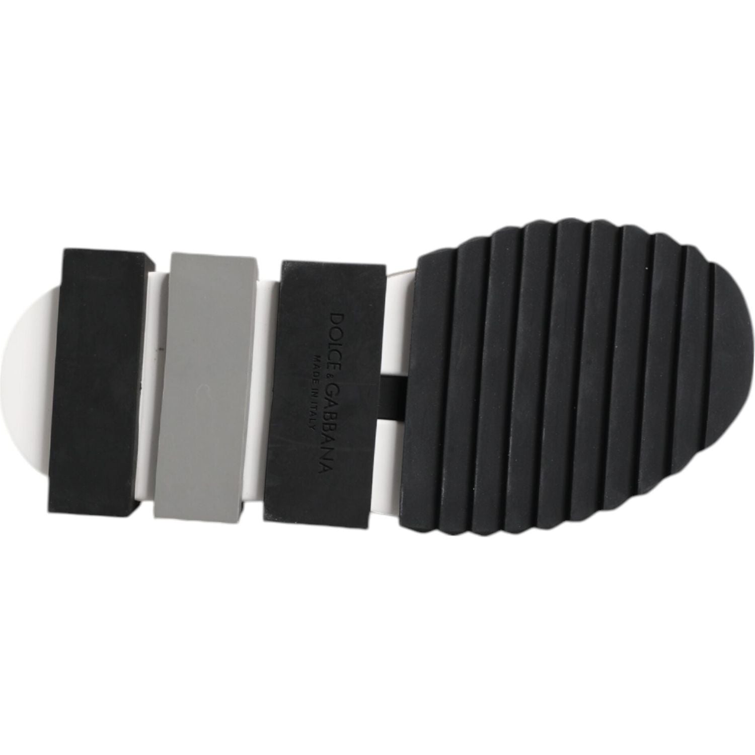 Dolce & Gabbana White Black Sorrento Socks Sneakers Shoes