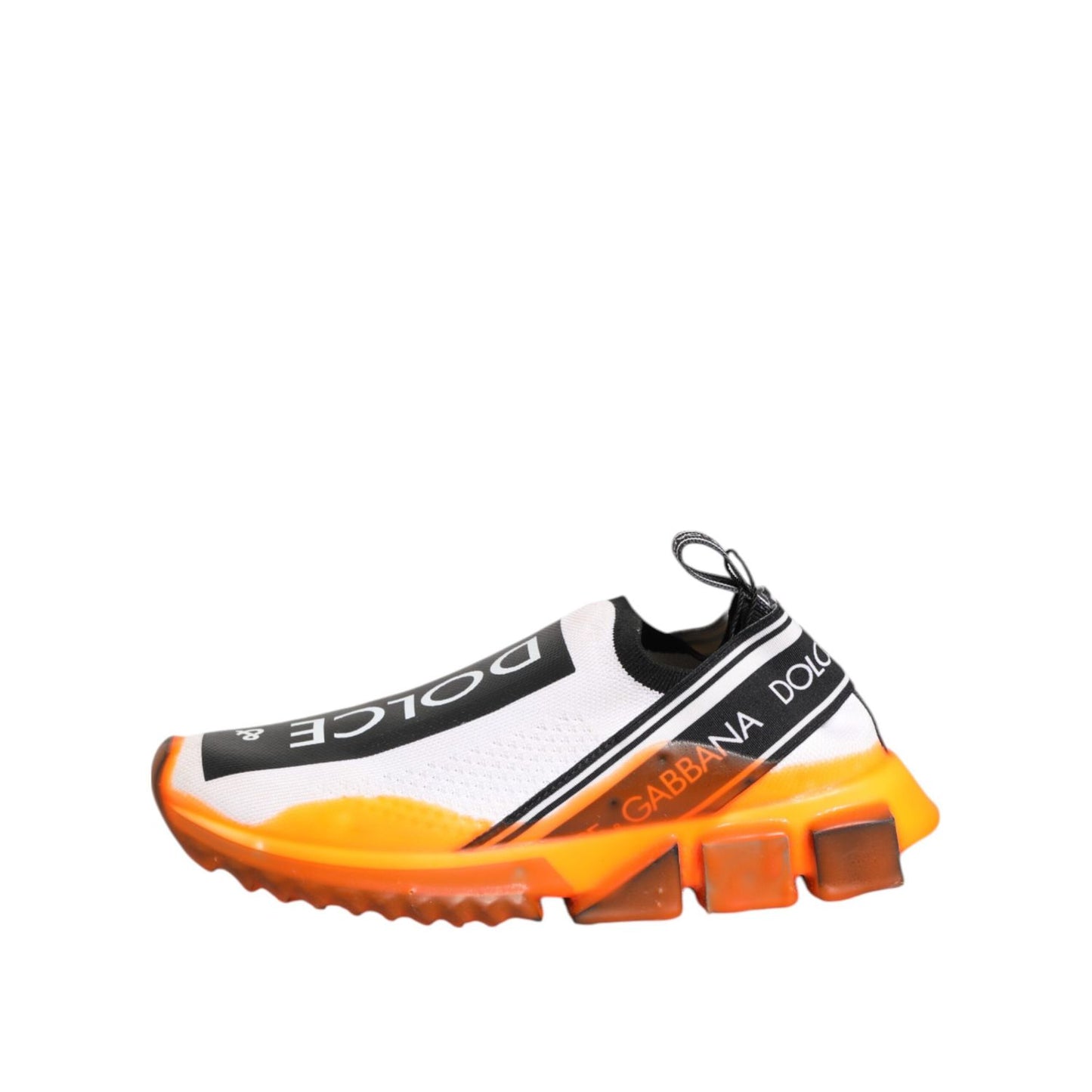 Dolce & Gabbana White Sorrento Slip On Low Top Sneakers Shoes