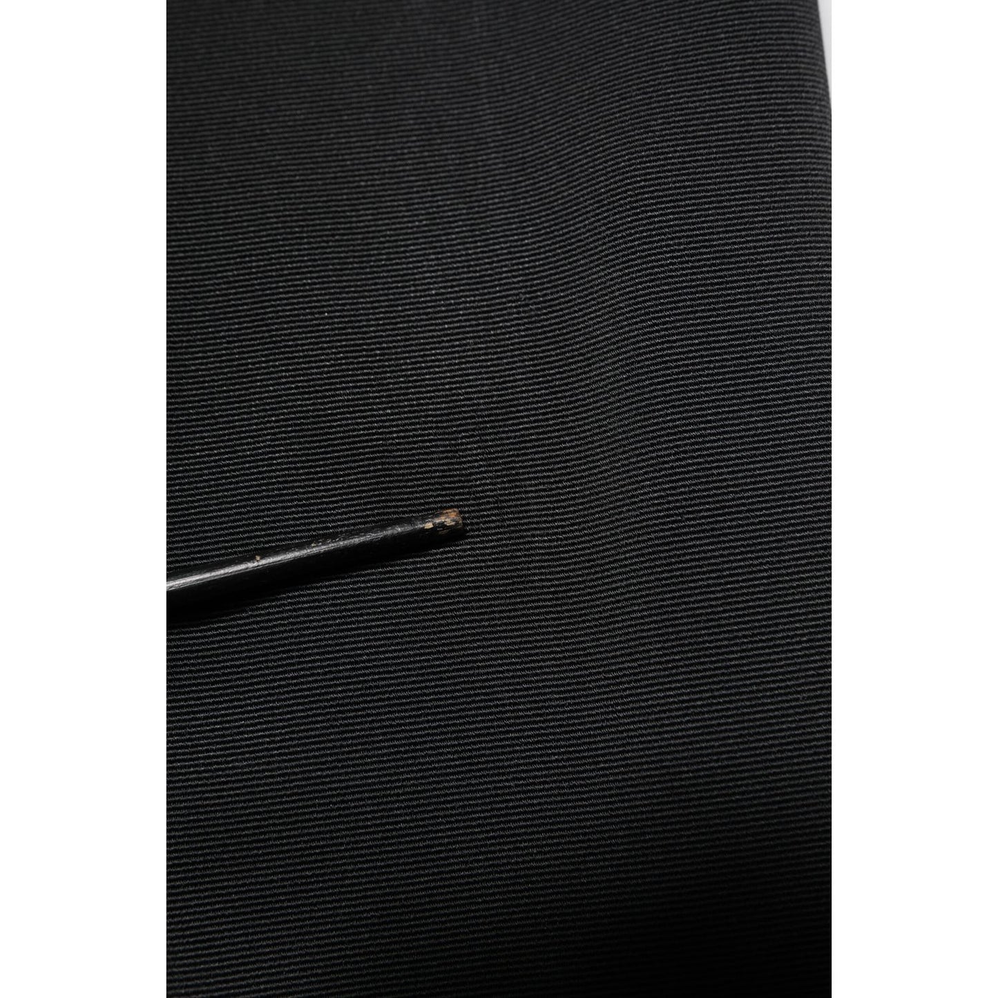 Dolce & Gabbana Black Acetate HighWaist Tapered Trouser Pants