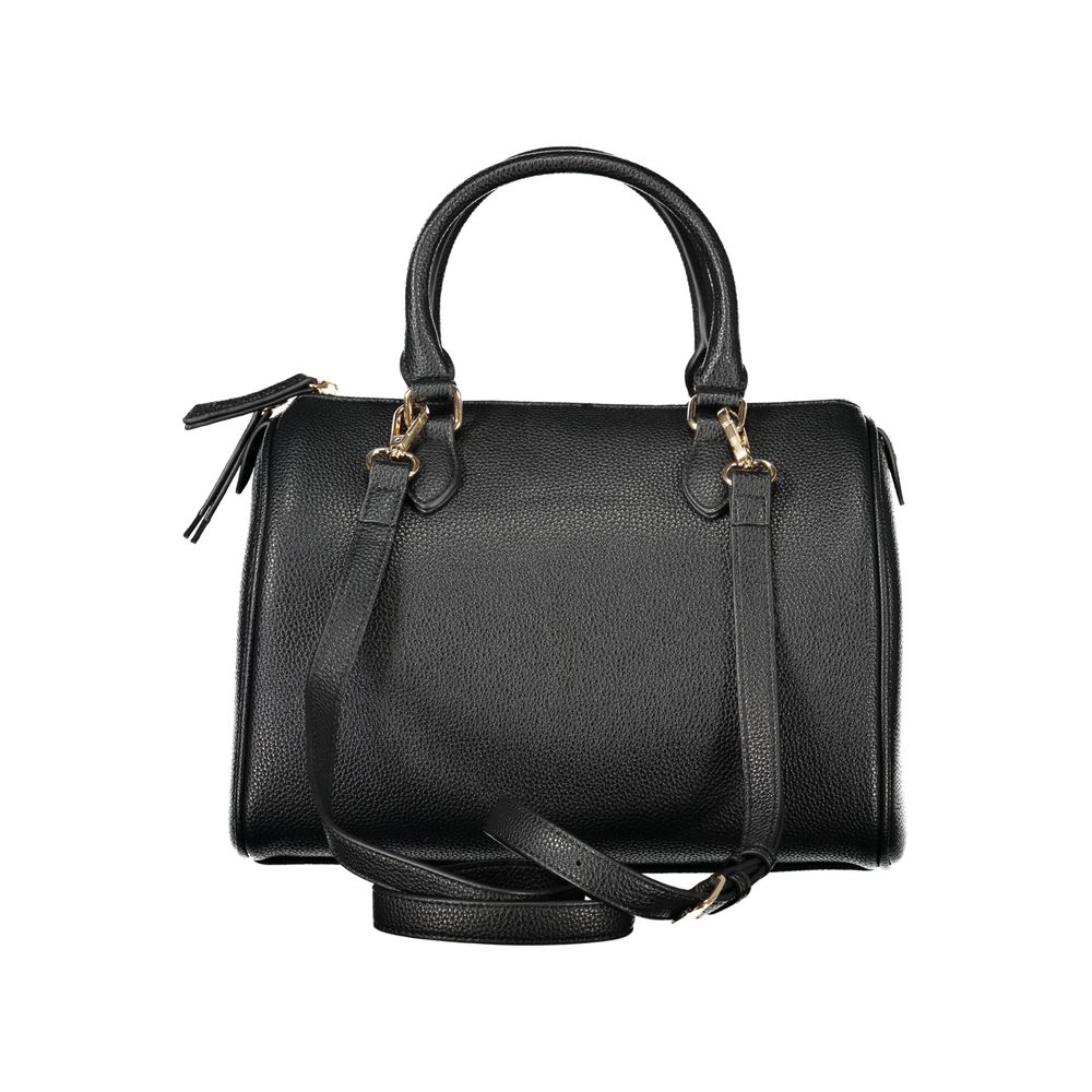 Mario Valentino Black Polyethylene Women Handbag