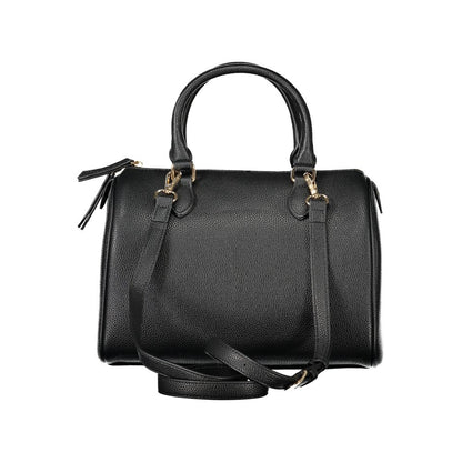 Mario Valentino Black Polyethylene Women Handbag