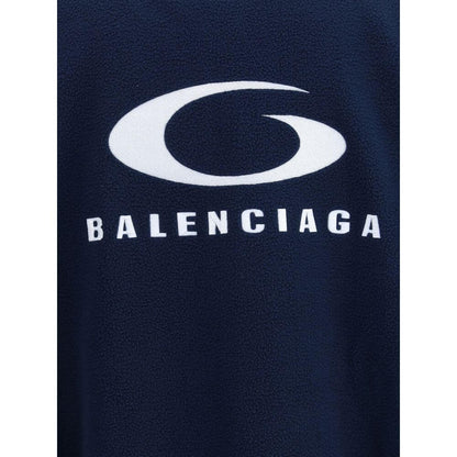 Balenciaga Blue Polyester Bomber