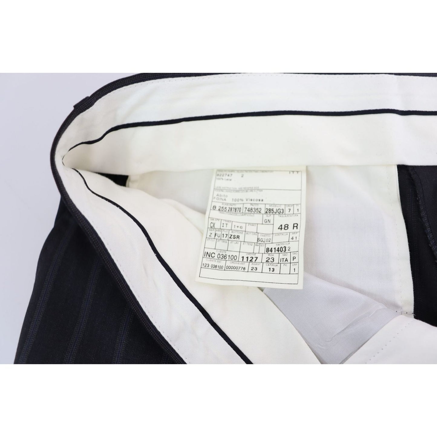 Dolce & Gabbana Gray Wool Blend Formal Trousers Pants