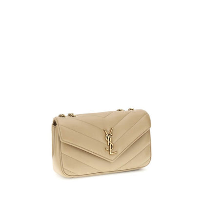 Saint Laurent Beige LouLou Shoulder Bag