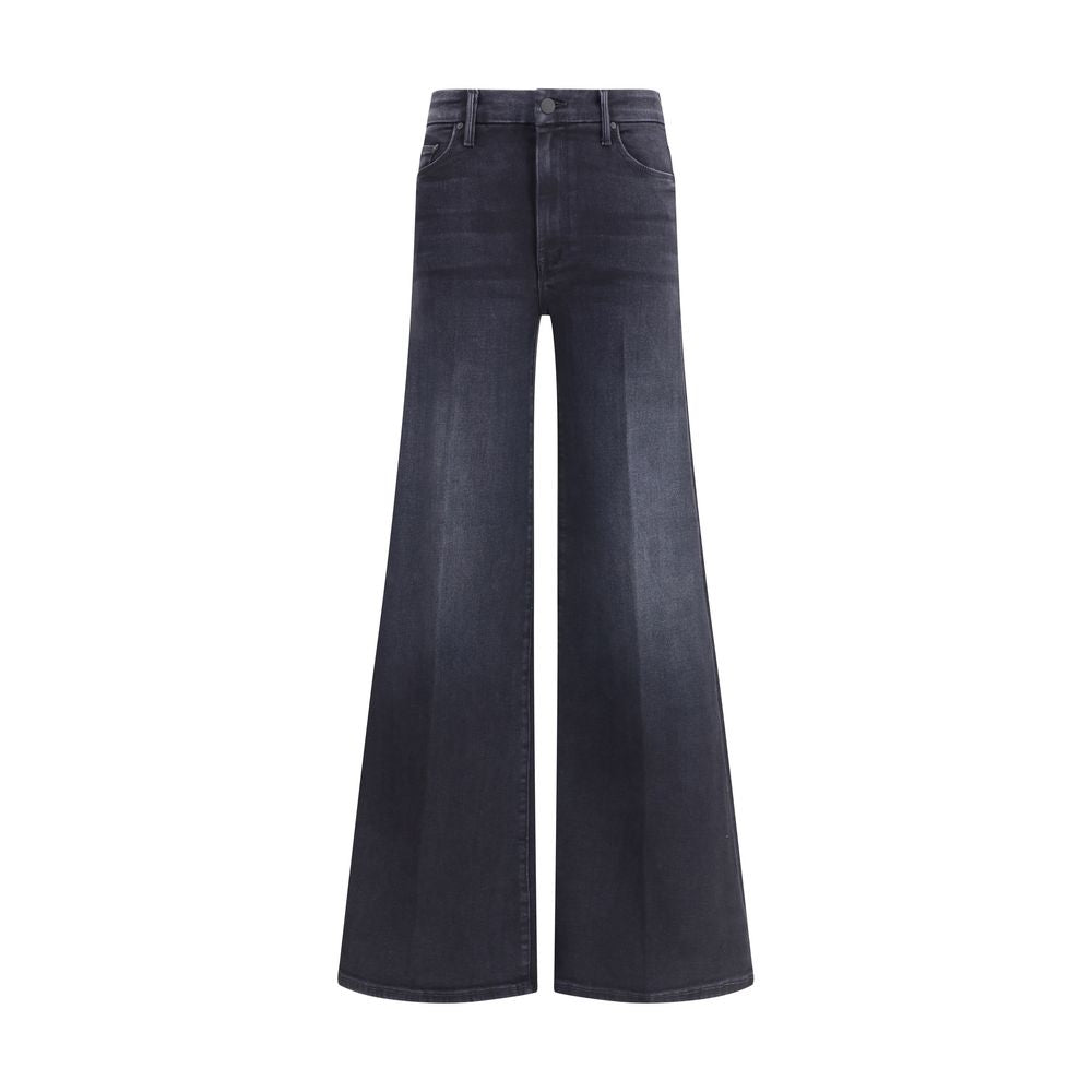 Mother Denim Black Cotton Jeans Denim