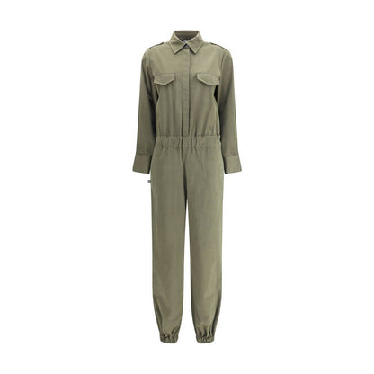 Ella Green Cotton Jumpsuit