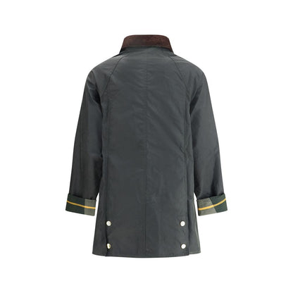 Barbour Green Cotton Coat