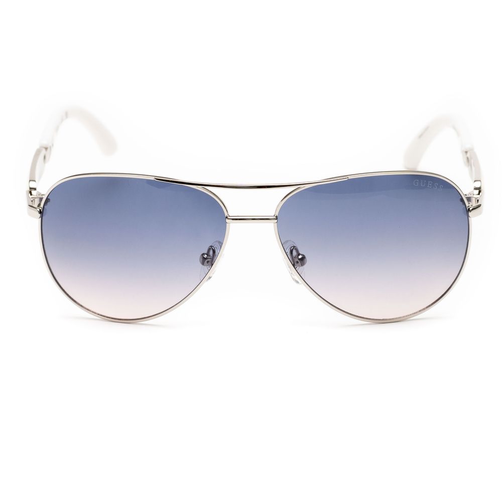 Guess Gray Metal Sunglasses
