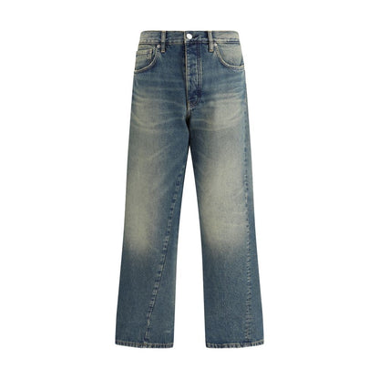 Sunflower Blue Cotton Jeans Denim