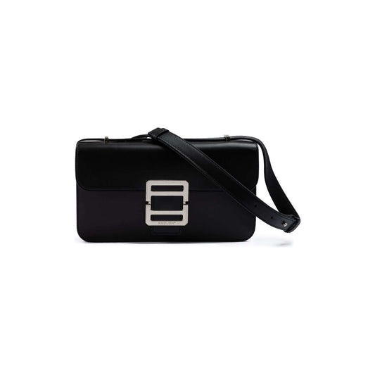 Ambush Black Leather Crossbody Bag GI300725-13