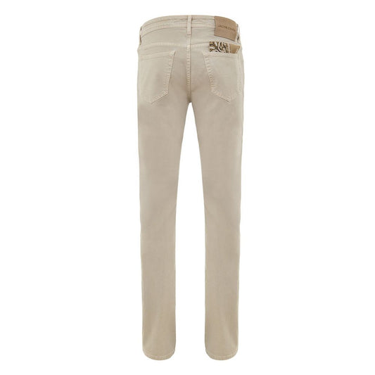 Jacob Cohen Beige Cotton Jeans Denim JA-10213672-W34