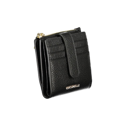 Coccinelle Black Leather Women Wallet