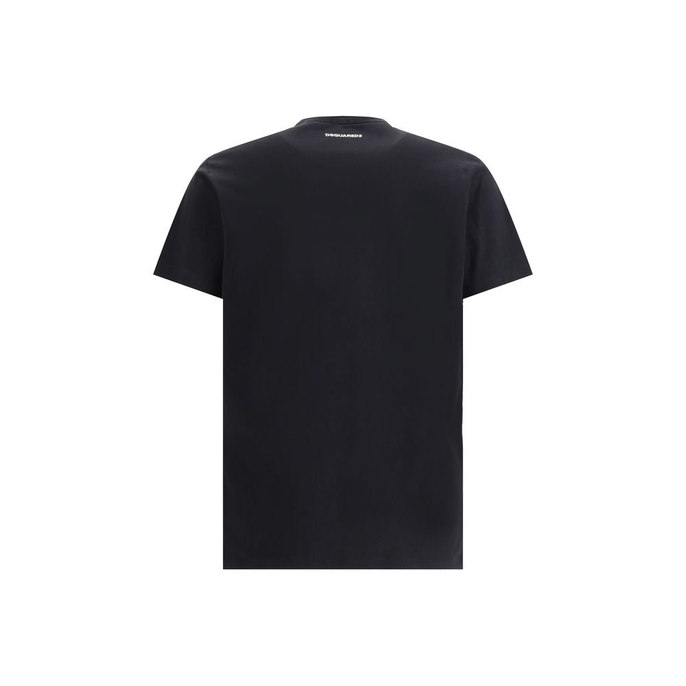 Dsquared² Black Cotton T-Shirt
