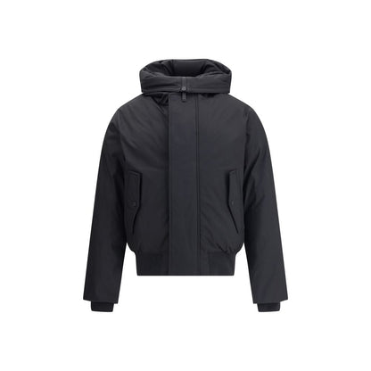 Dsquared² Black Polyester Bomber