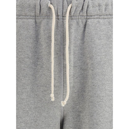 New Balance Gray Cotton Joggers (Workout Pants)