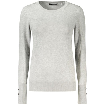 Guess Jeans Gray Viscose Women Sweater