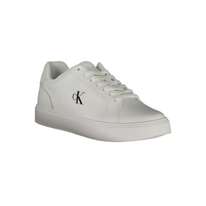 Calvin Klein White Leather Men Sneaker