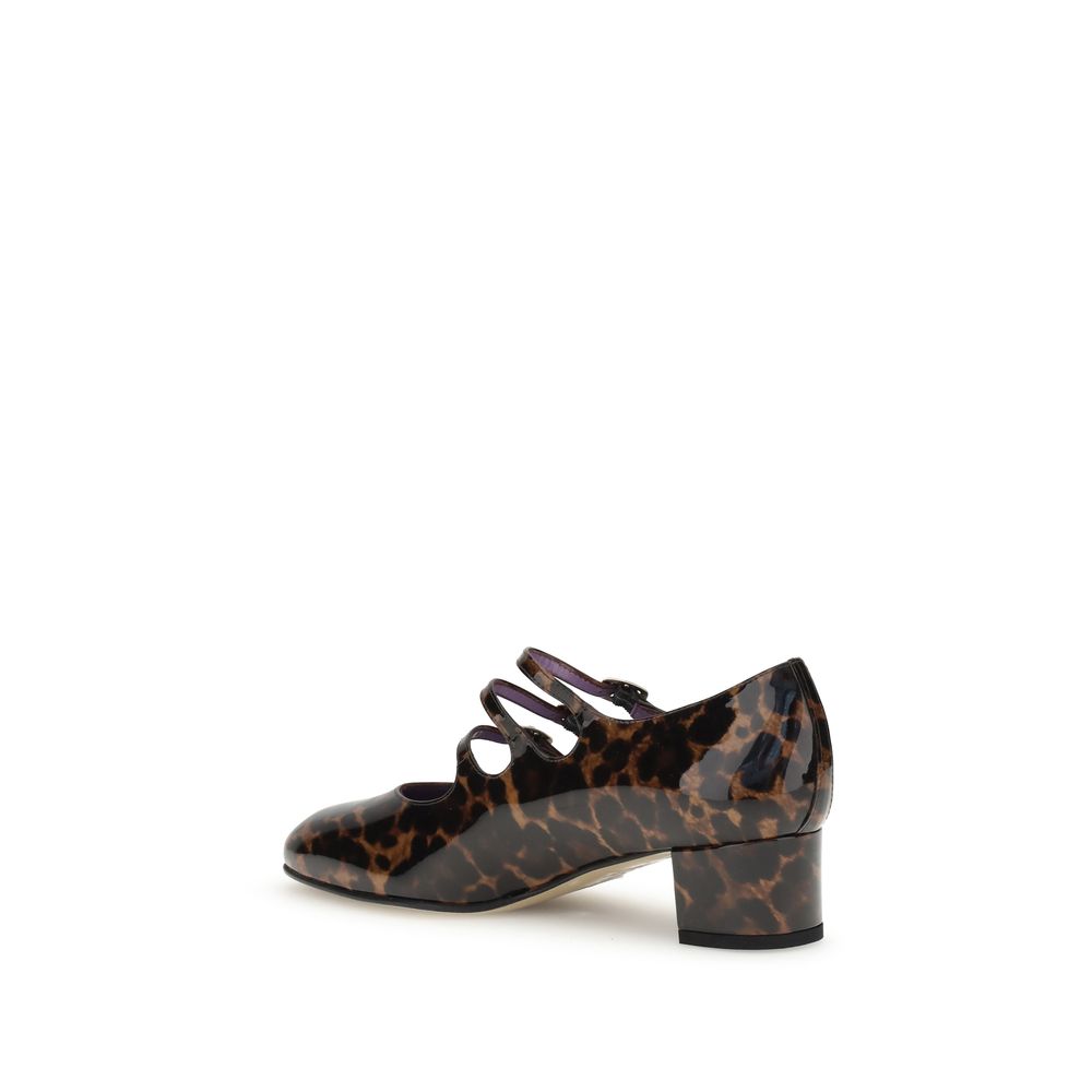 Carel Paris Multicolor Kina Mary Jane Pumps