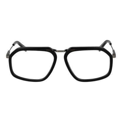 Ermenegildo Zegna Black Metal Glasses (Frames)