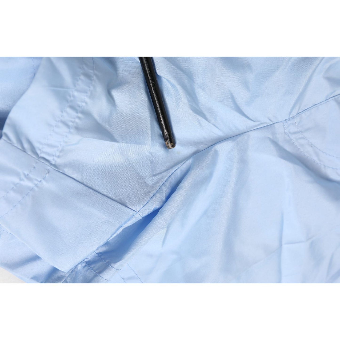 Dolce & Gabbana Light Blue Nylon DG Logo Tape Men Shorts Swimwear