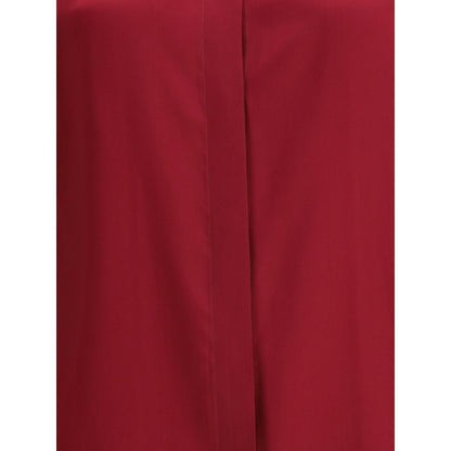 Close-up of Crida Milano Multicolor Silk Shirt highlighting its smooth satin texture and vibrant multicolor design.