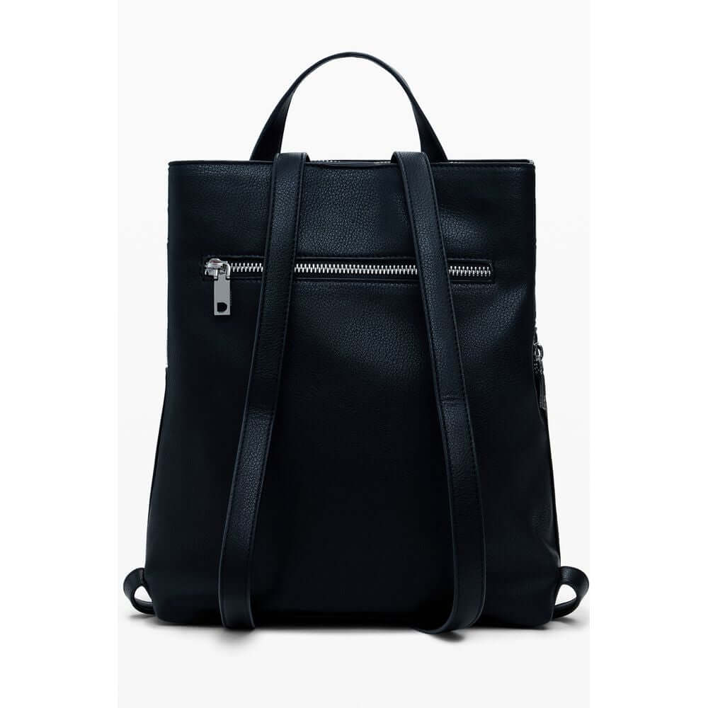 Desigual Black Polyethylene Women Backpack