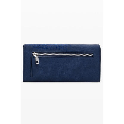Desigual Blue Polyethylene Women Wallet