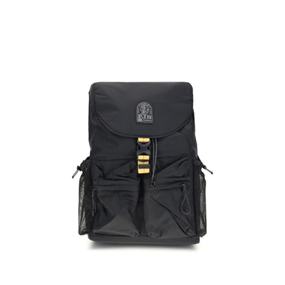 Parajumpers Black Nylon Backpack