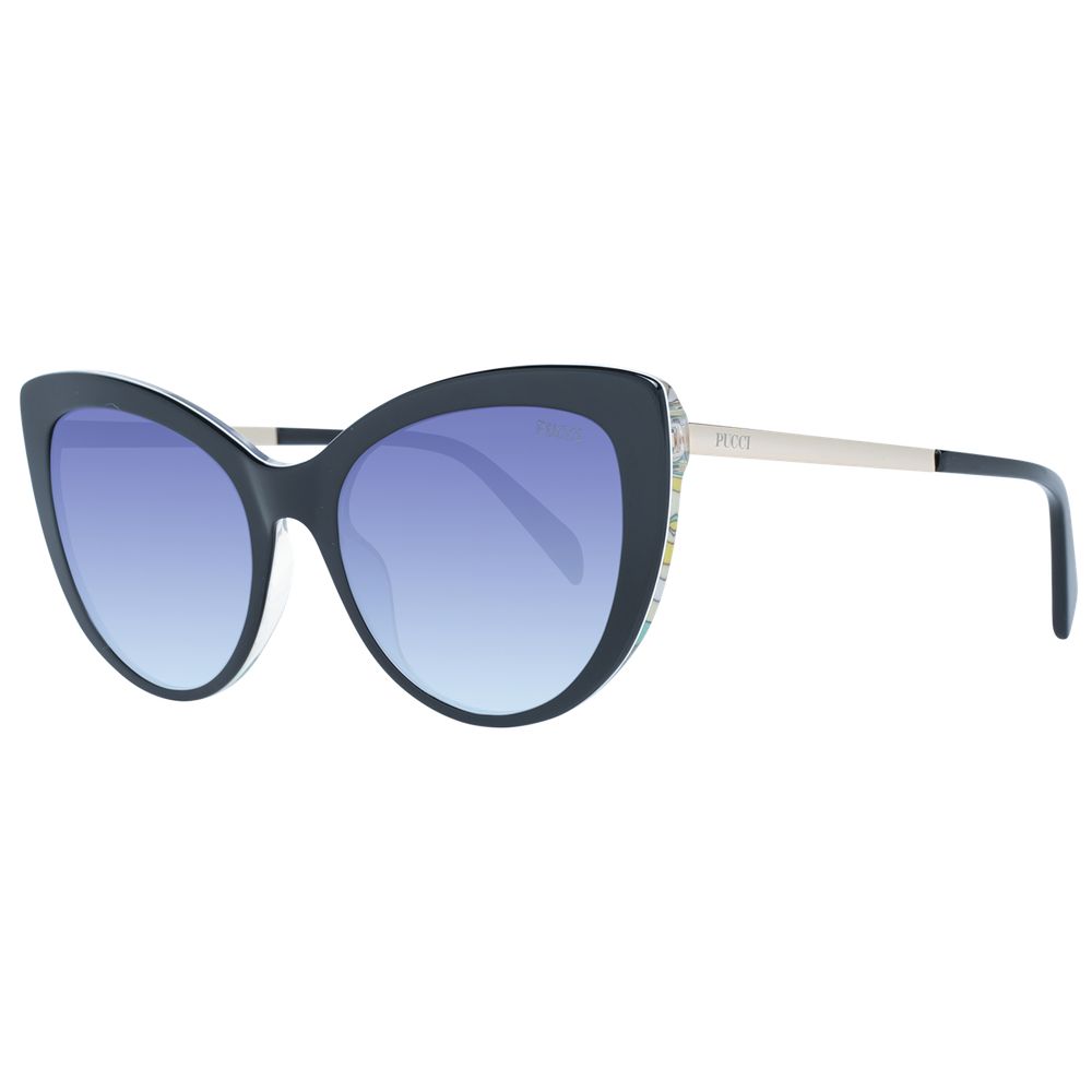 Emilio Pucci Black Plastic Sunglasses