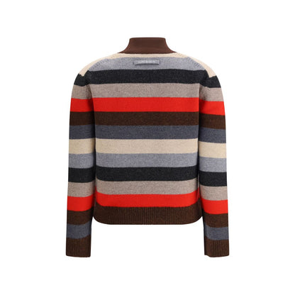Tory Burch Multicolor Merino Wool Turtleneck