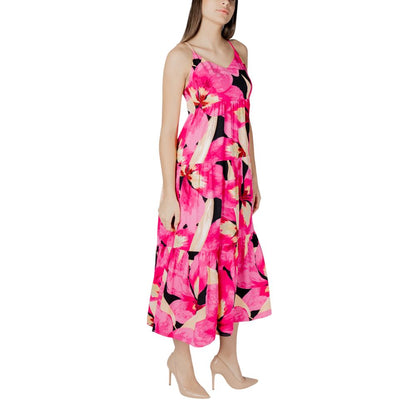 Only Multicolor Viscose Long Dress
