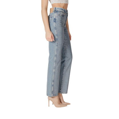 Only Blue Cotton Mom Jeans 1728,71956299936,Blue,Clothing,Jeans Denim - Clothing,Mom Jeans - Jeans Denim - Clothing,New with tags,Only,W27 | L32,W28 | L32,Women