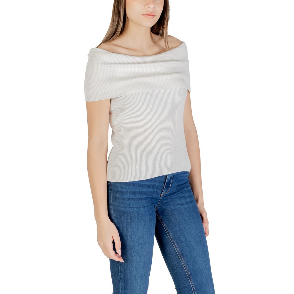 Only White Polyester T-Shirt 1728,71956299936,Clothing,IT42|M,New with tags,Only,T-Shirts - Clothing,White,Women