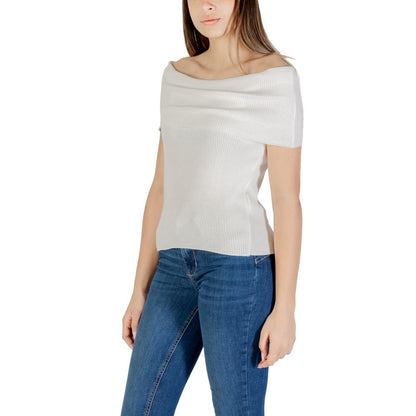 Only White Polyester T-Shirt 1728,71956299936,Clothing,IT42|M,New with tags,Only,T-Shirts - Clothing,White,Women