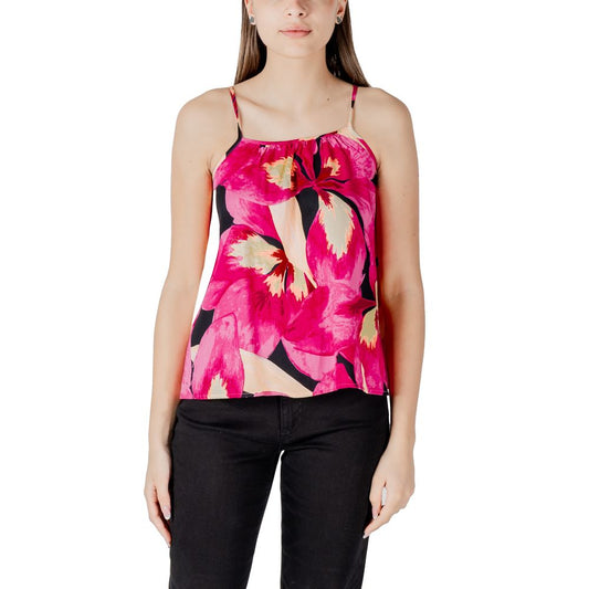 Only Pink Viscose Tank Tops 1728,71956299936,Clothing,IT44|L,New with tags,Only,Pink,T-Shirts - Clothing,Tank Tops - T-Shirts - Clothing,Women