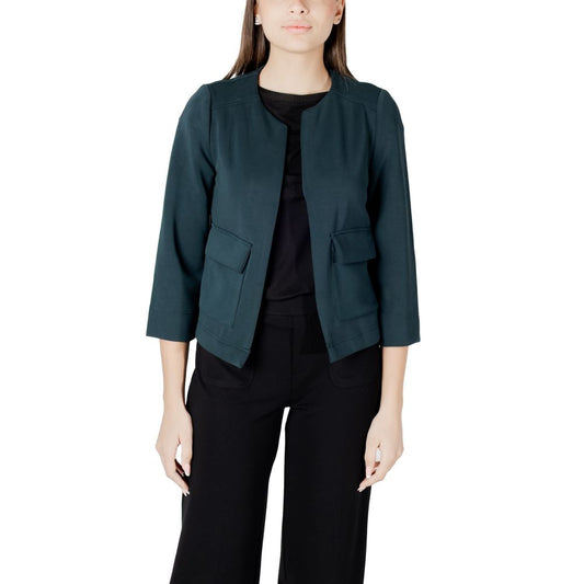 Street One Green Modal Coat 1728,34 | XXS,71956299936,Clothing,Coats - Jackets & Coats - Clothing,Green,IT36|XXS,IT38|XS,IT40|S,Jackets & Coats - Clothing,New with tags,Street One,Women