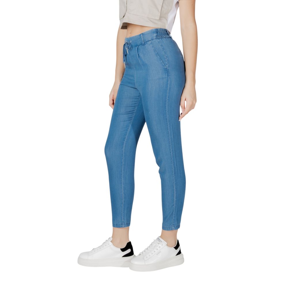 Only Blue Lyocell Casual Pants 1728,71956299936,Blue,Casual Pants - Pants - Clothing,Clothing,New with tags,Only,Pants - Clothing,Women,XS/32
